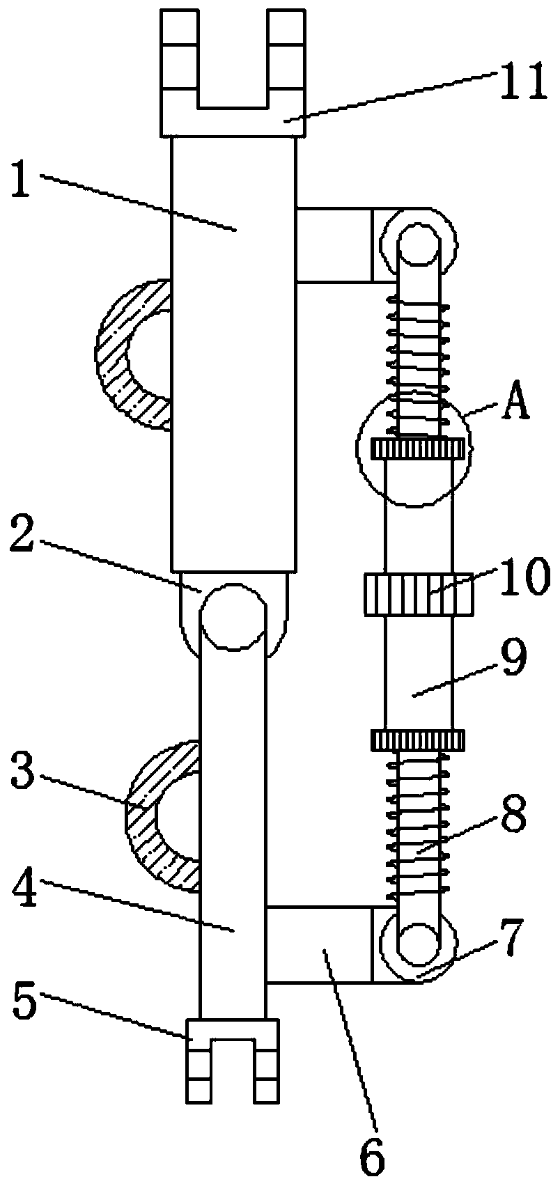 Universal connection hardware for overhauling power line