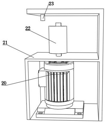 Rapid edge grinding device for brake pad