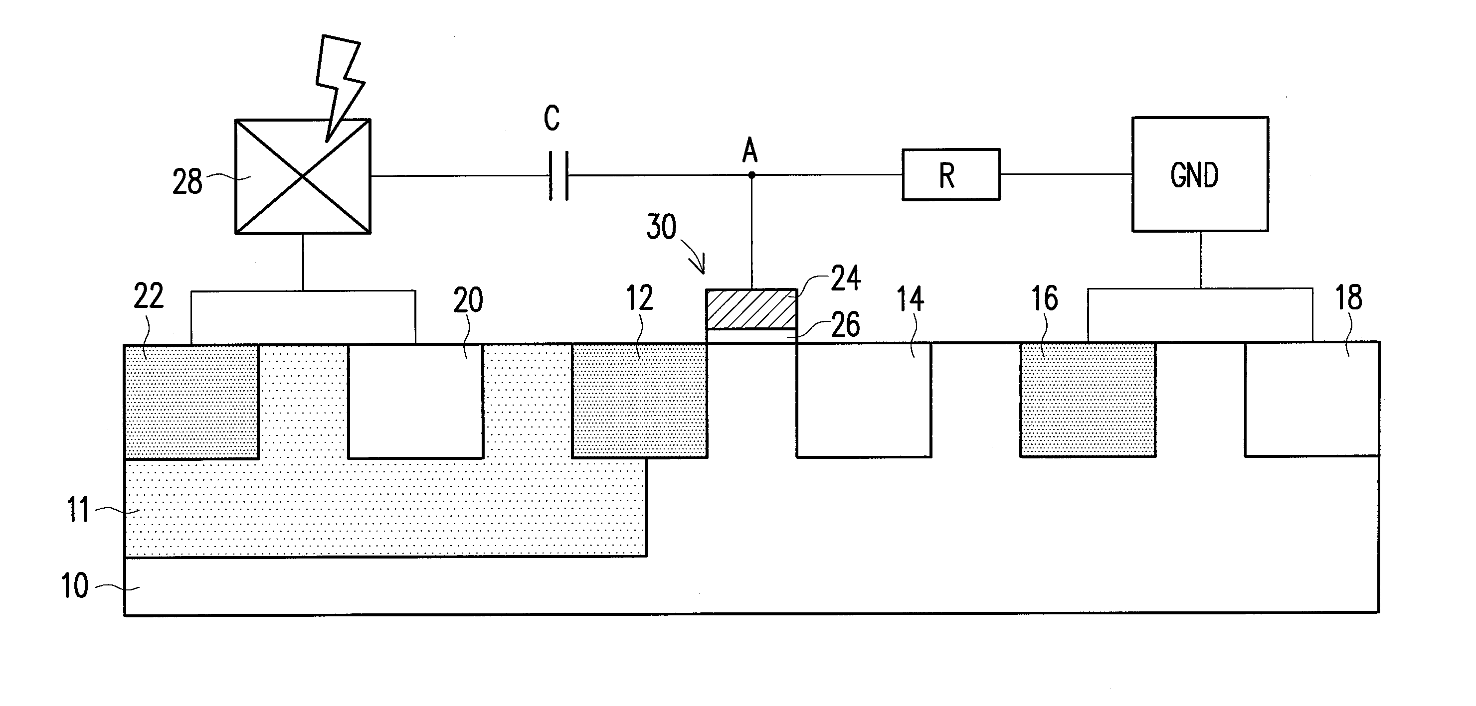 Electrostatic discharge protection device