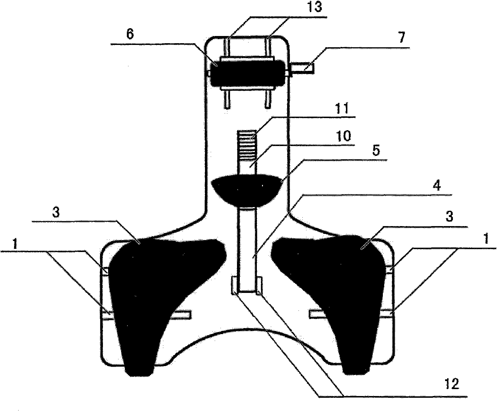 Prone type cervical correcting device