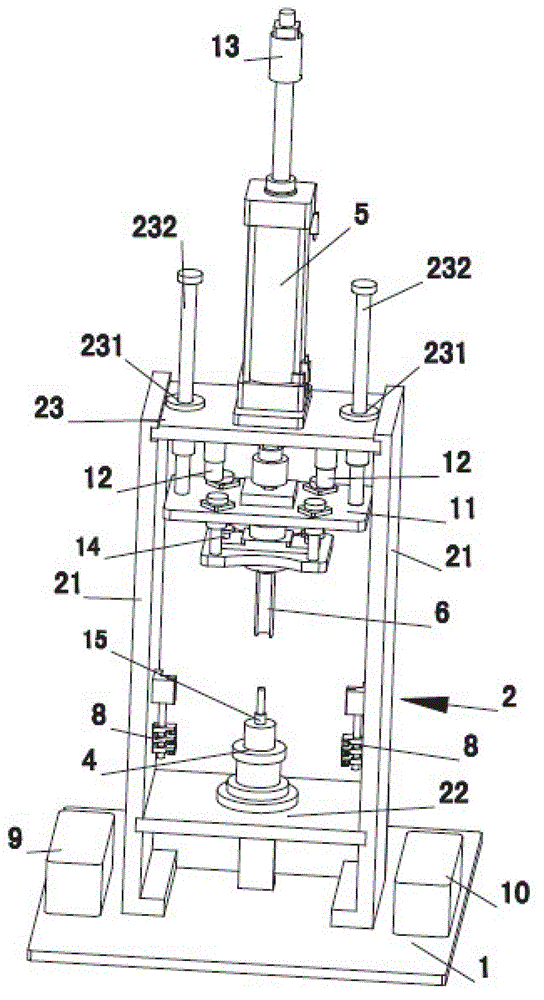 Detection device of bonding strength between rotor core and magnet ring