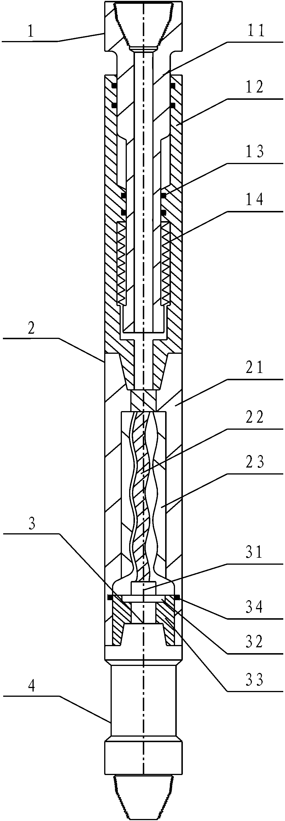 Hydro-oscillator for well drilling