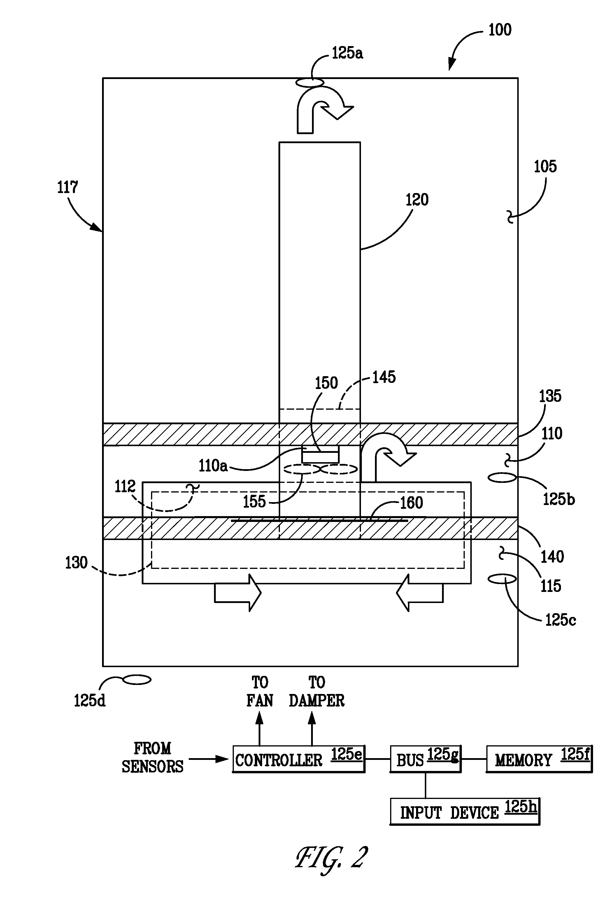 Refrigerator with a convertible compartment