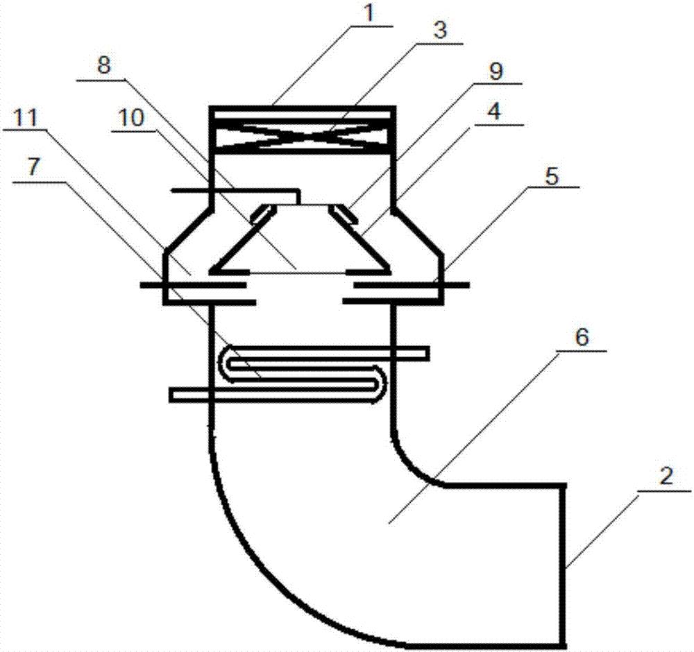 Roller tea dryer using electric heating device with air guide cover