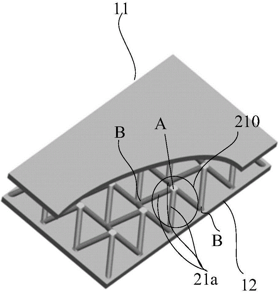 Sandwich energy-absorbing device