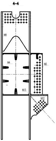 A method for manufacturing multi-faceted core node chords