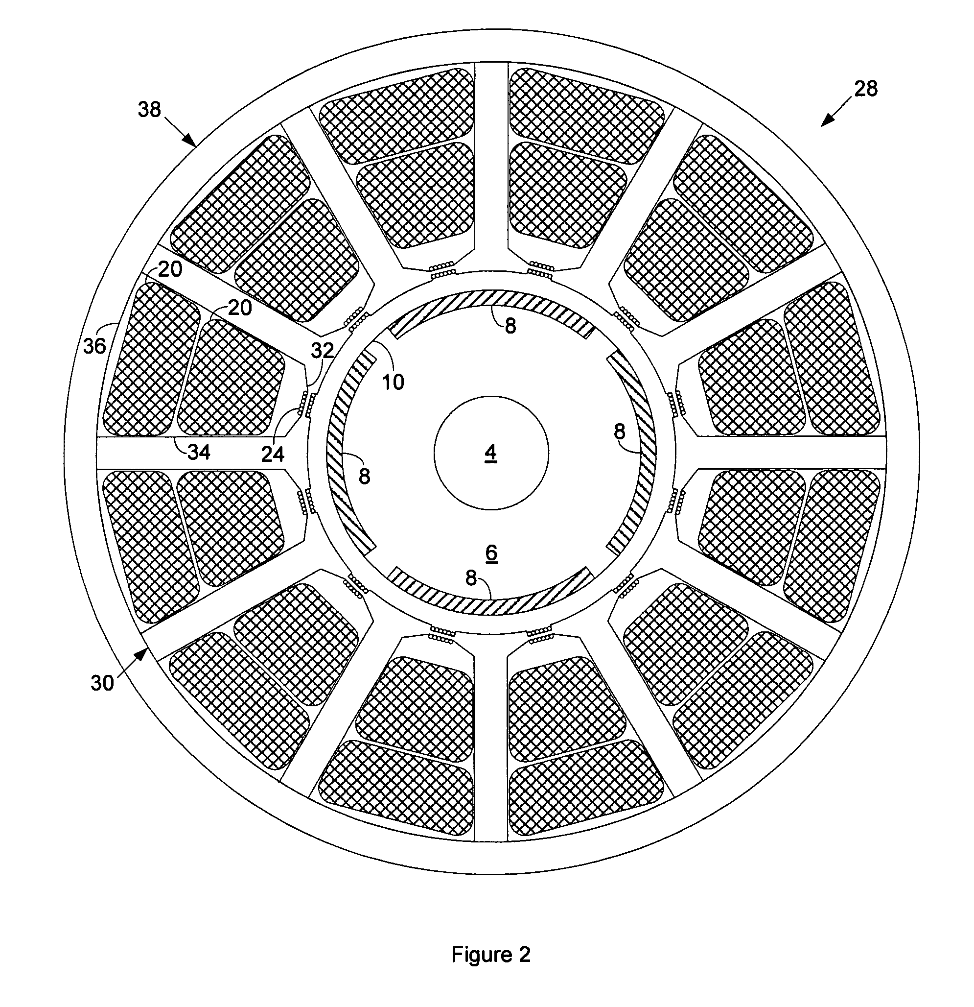 Permanent magnet electric generator with variable magnet flux excitation