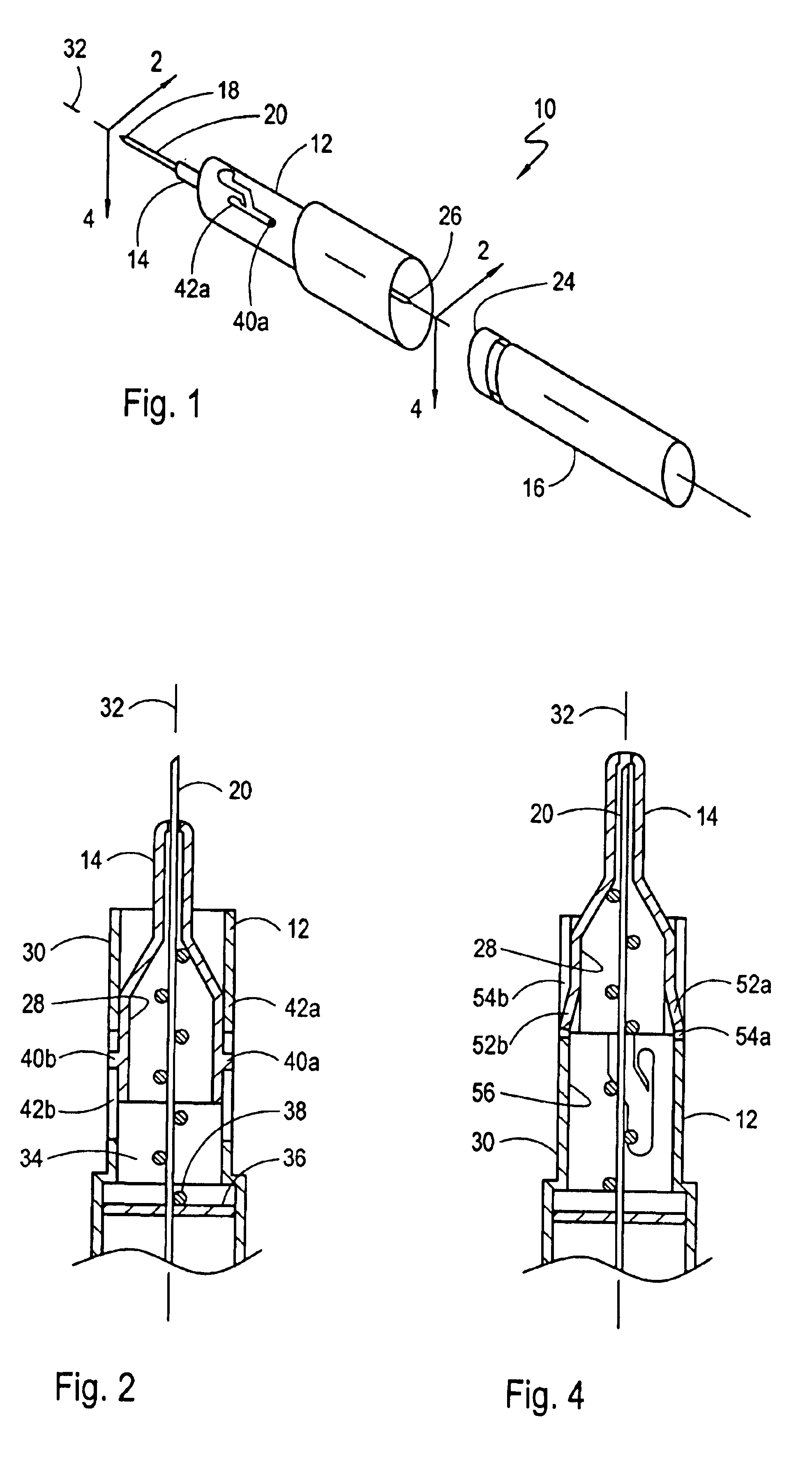 Position guide for a needle guard