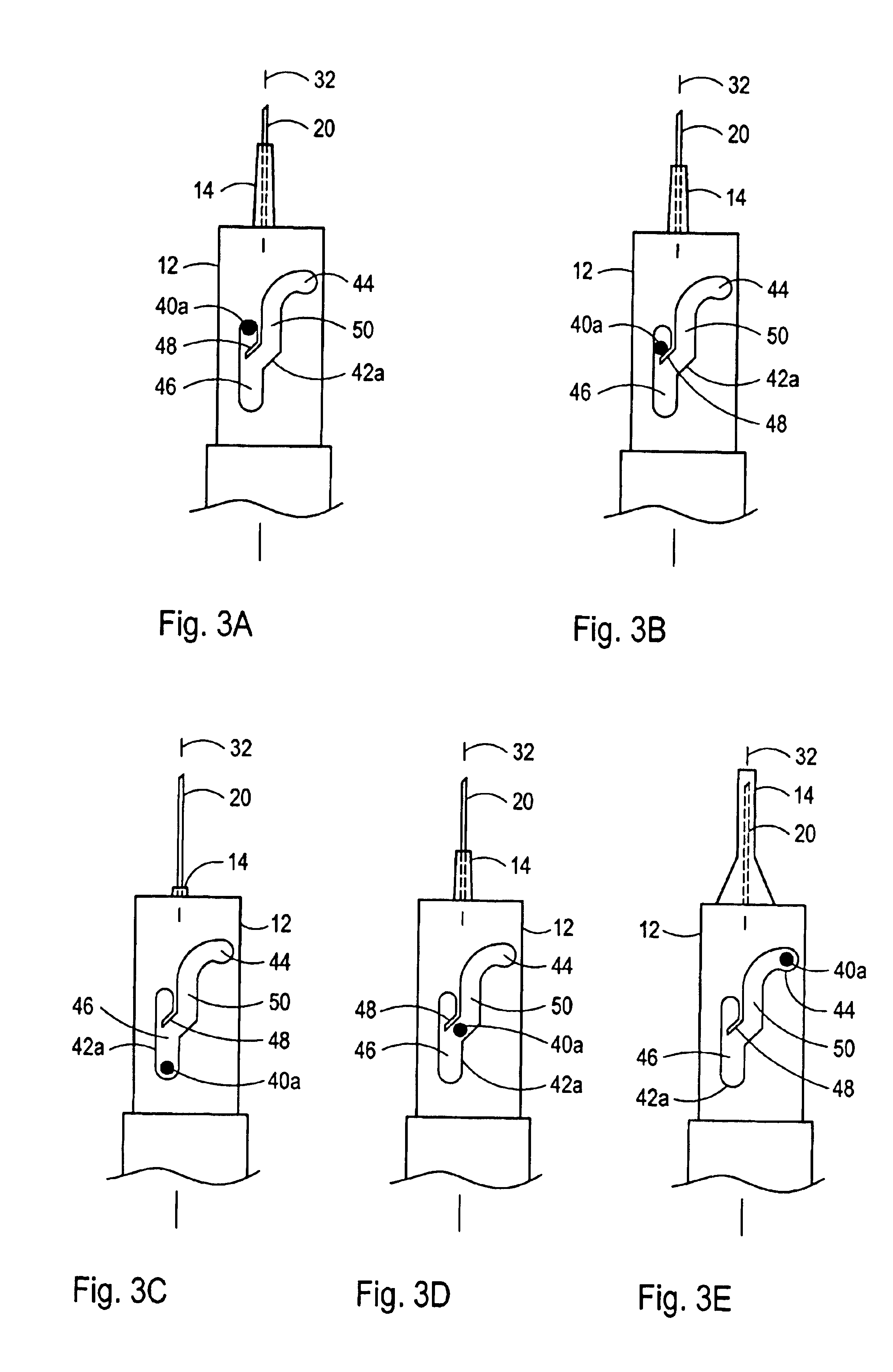 Position guide for a needle guard