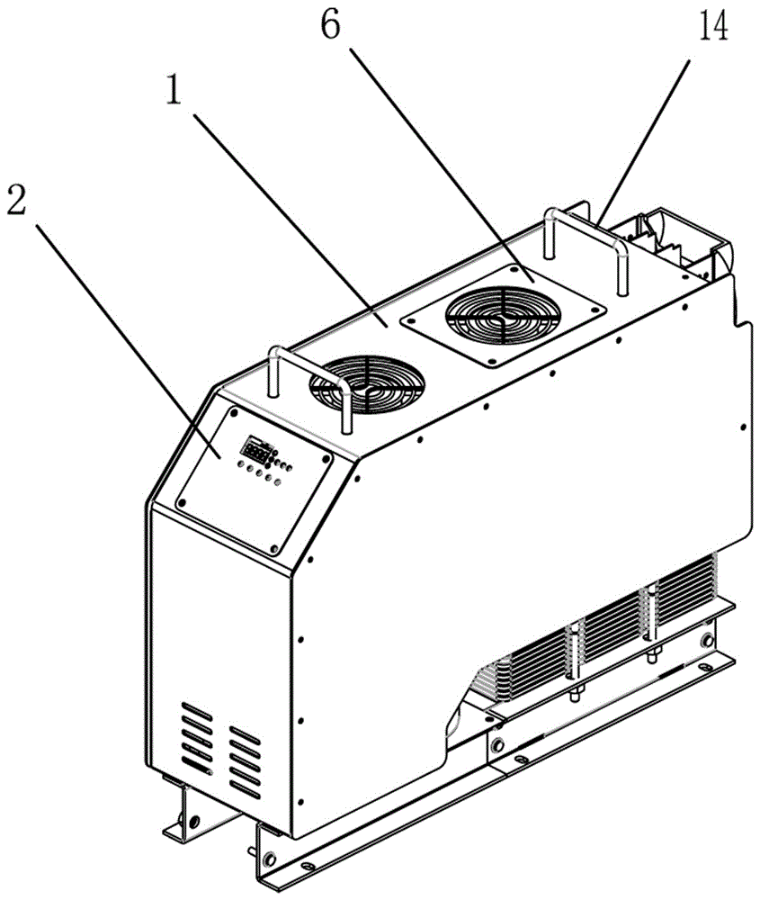 Smart filtering compensation module structure