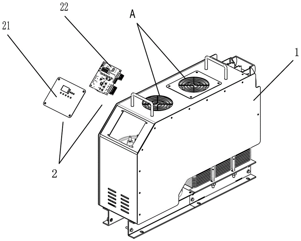 Smart filtering compensation module structure