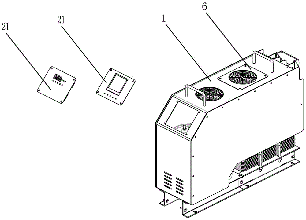 Smart filtering compensation module structure