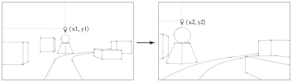 Method and system for locating hotspot icons in 3D line roaming