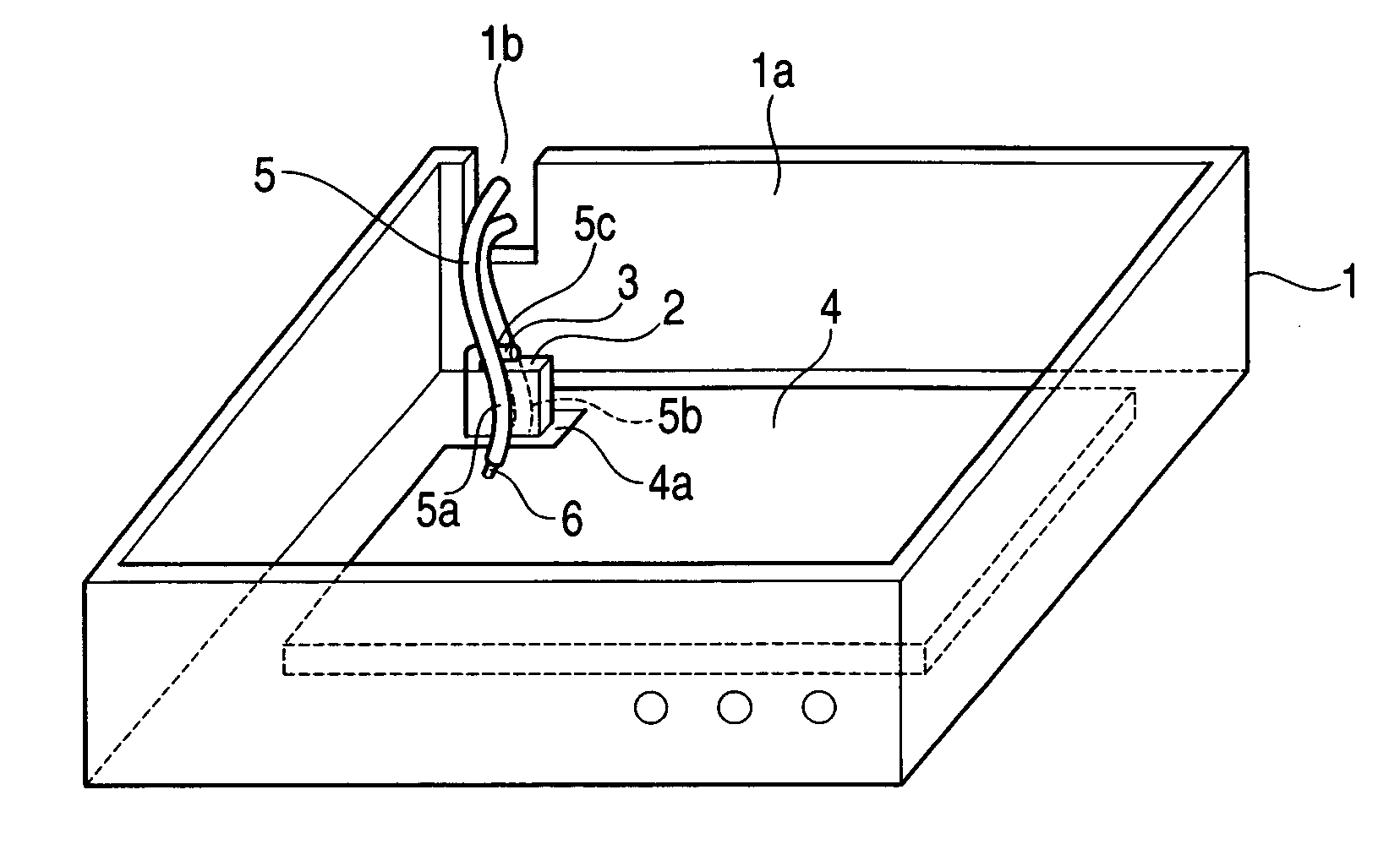 Connecting structure for power cord