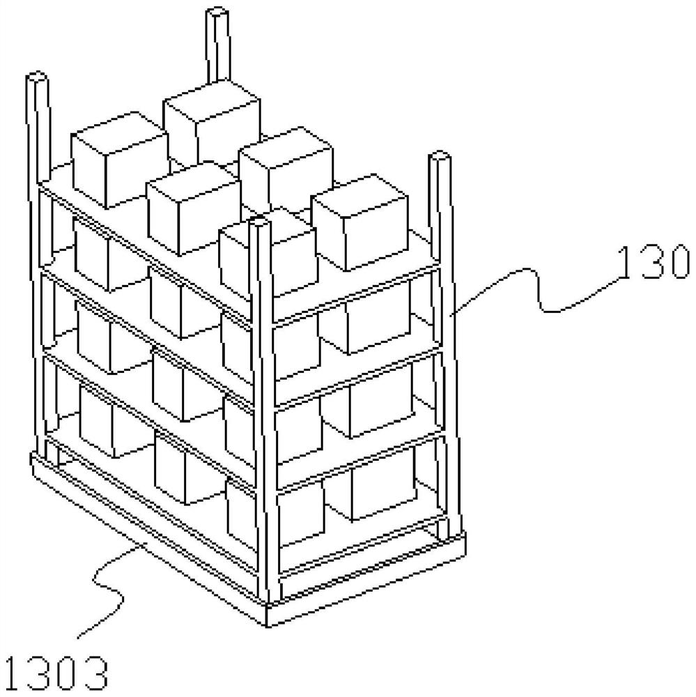 Navigation system and method based on shelf identification