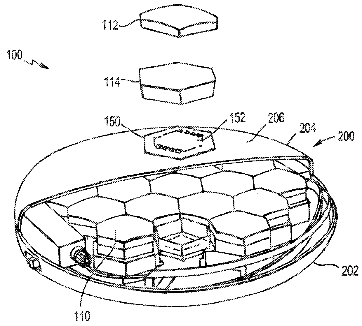 Lens antenna system