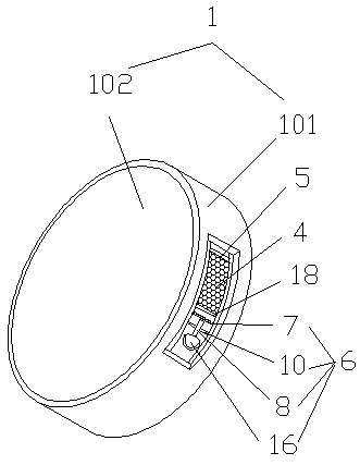 Finger front end wrapping device