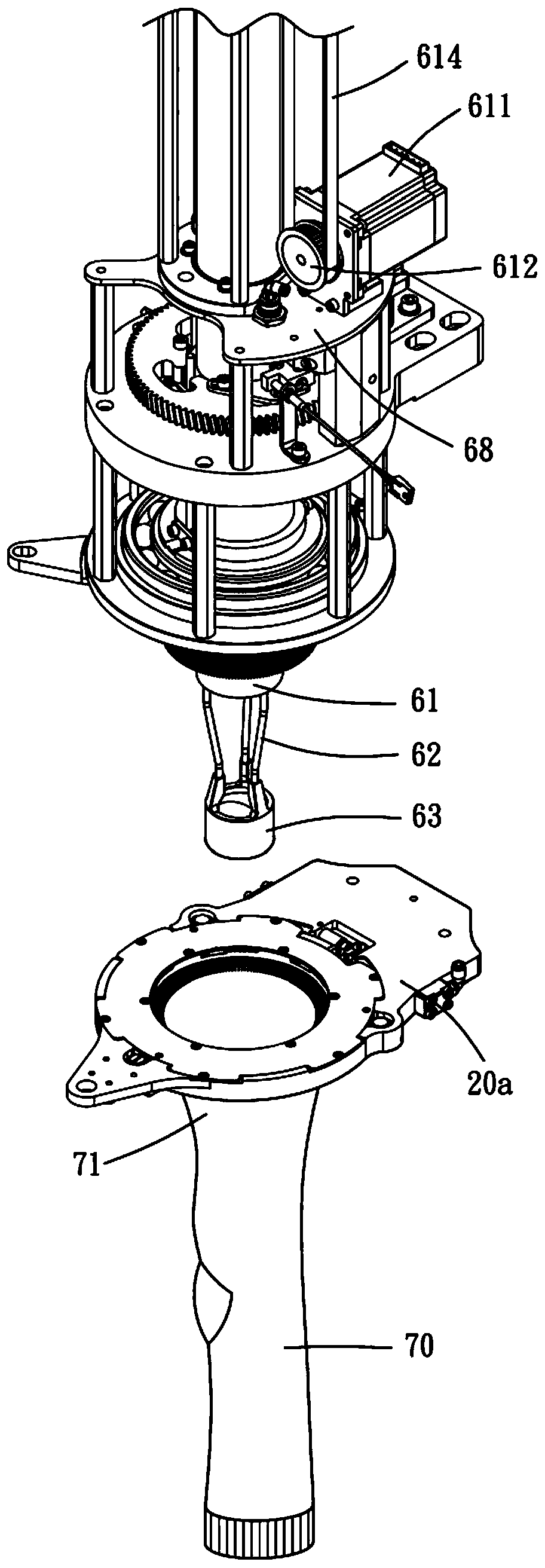 Reversing mechanism of tubular textile and method thereof