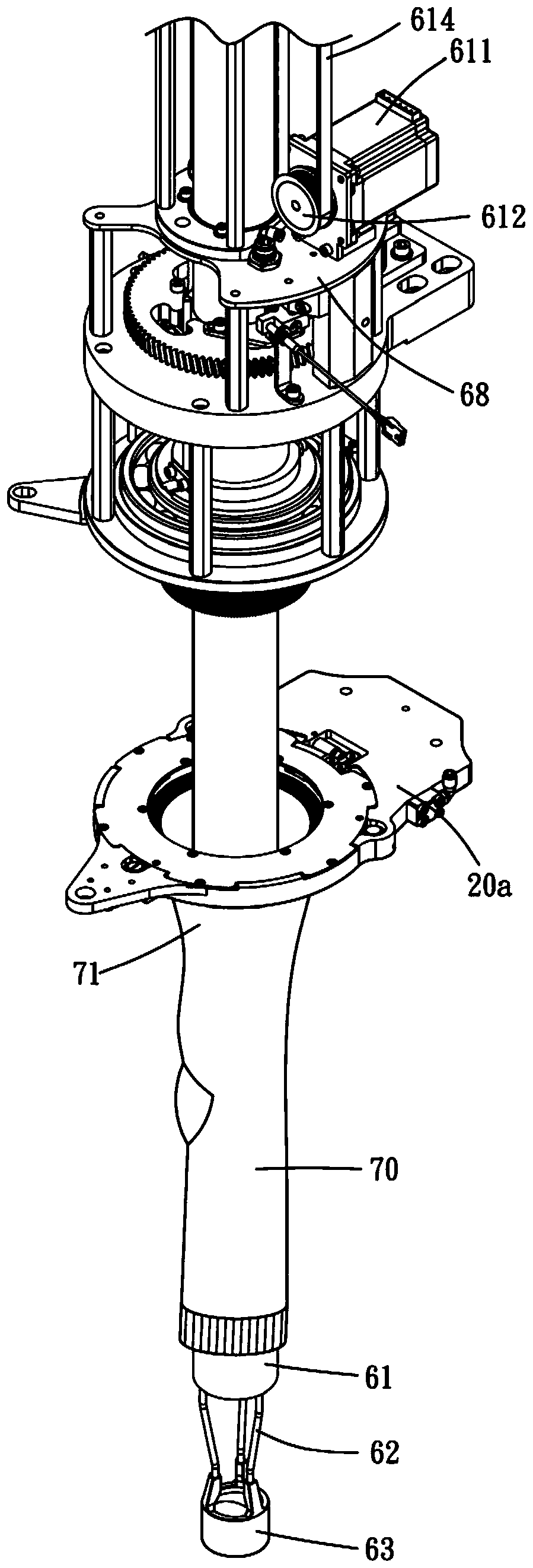 Reversing mechanism of tubular textile and method thereof