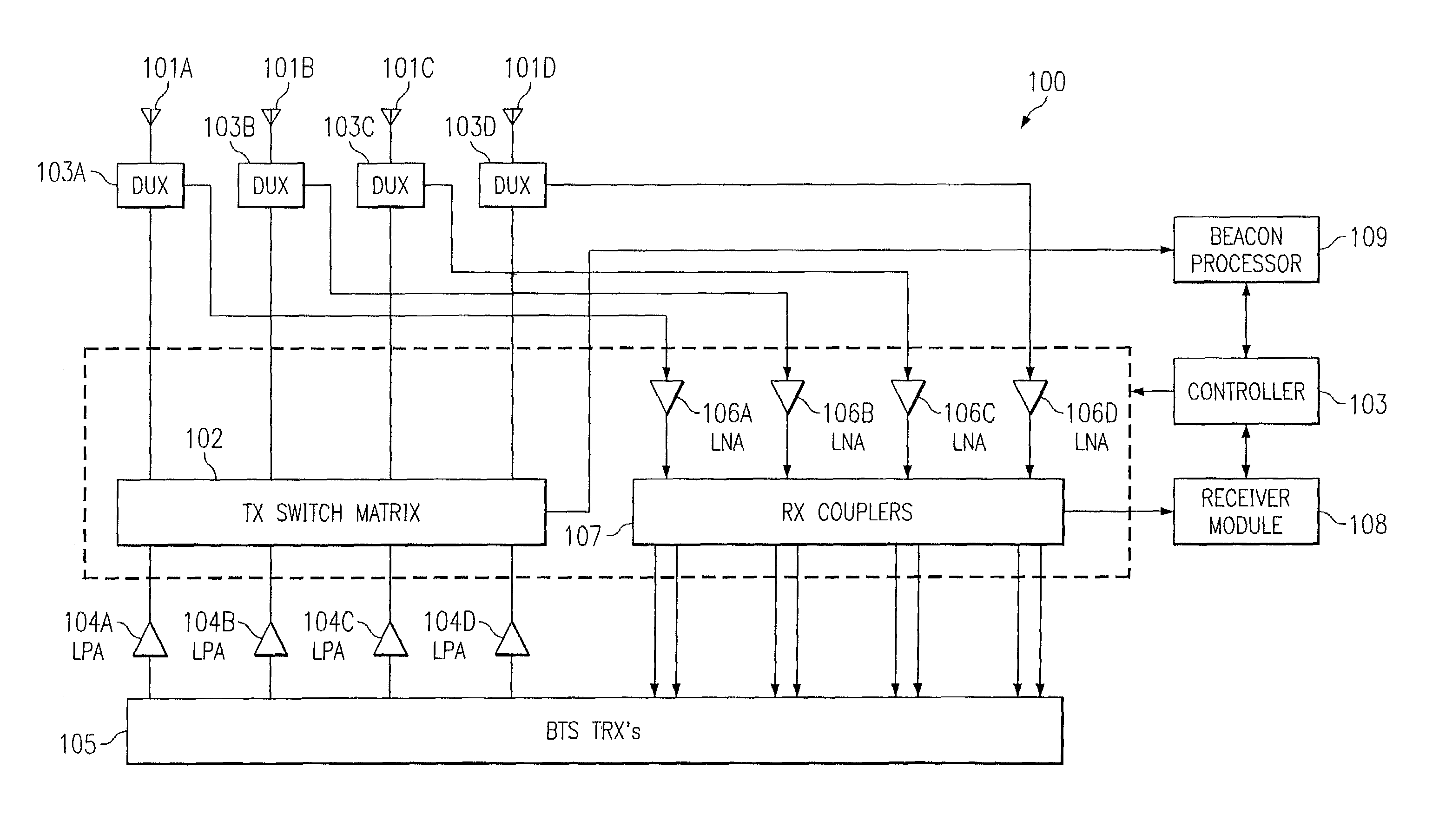 Systems and methods for providing improved wireless signal quality using diverse antenna beams