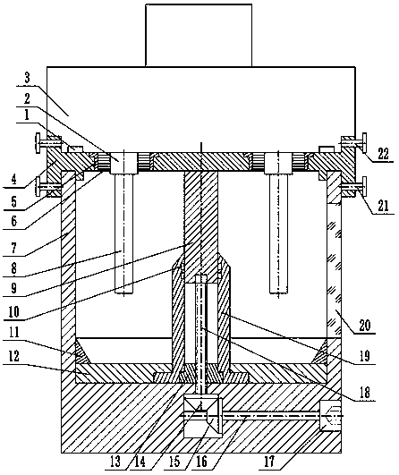 High sealing performance device for mining drill bit polishing