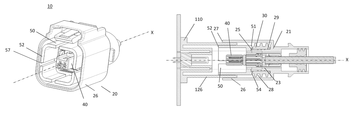 Electrical connector with coding function