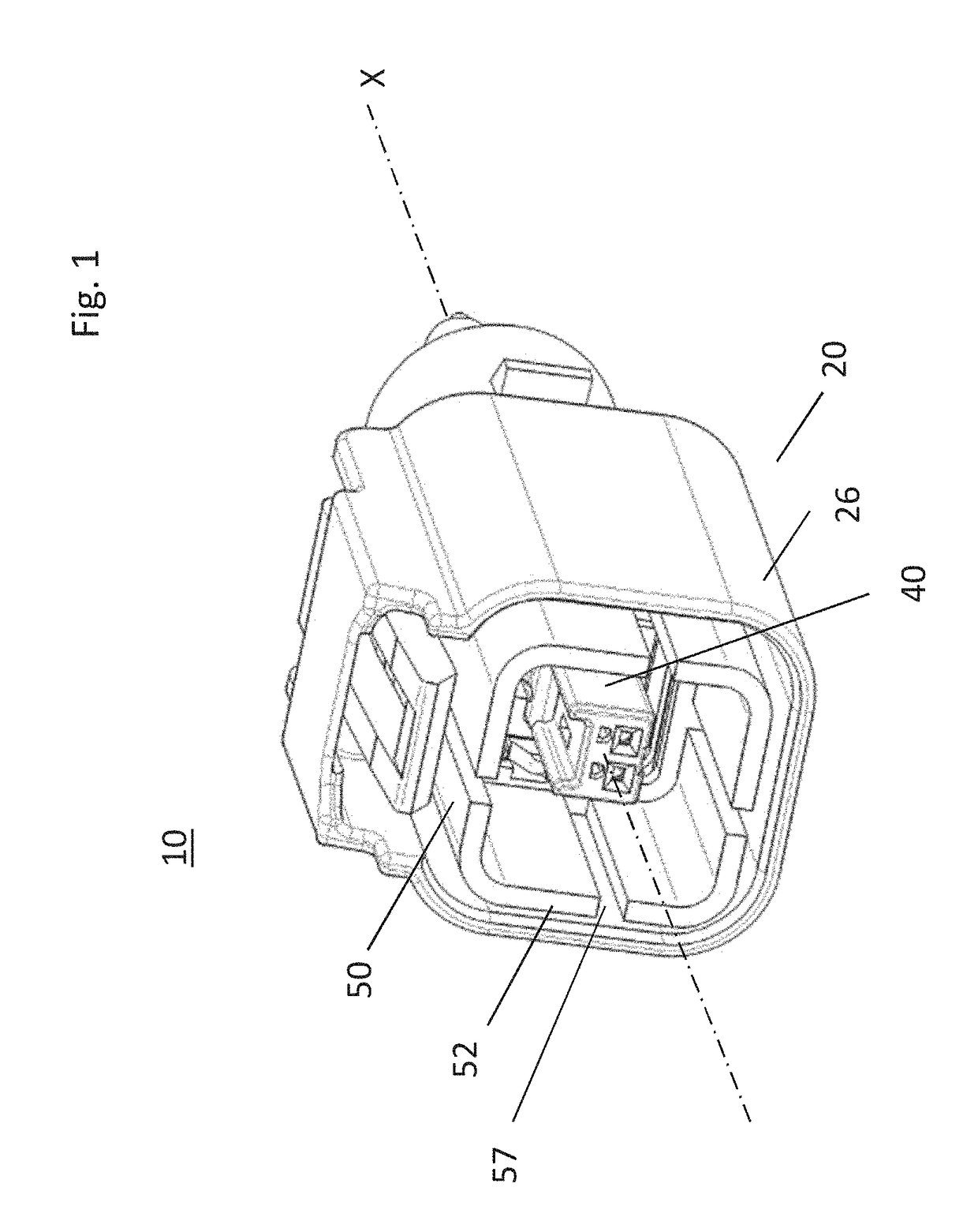 Electrical connector with coding function