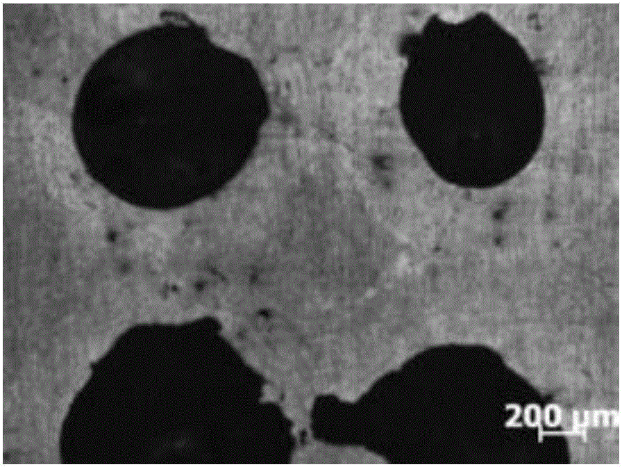 Preparation method for biological porous magnesium alloy