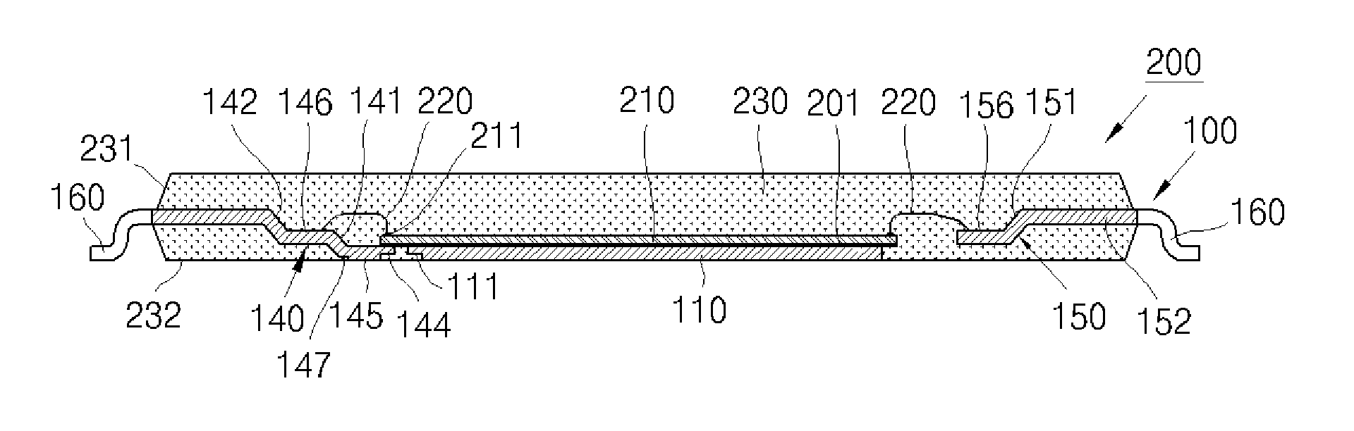 Semiconductor device with increased I/O leadframe