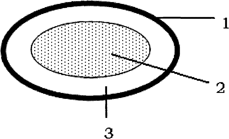 Expansion type testicular prosthesis