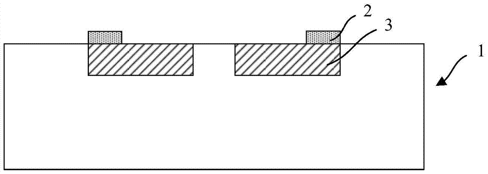 A test structure and its manufacturing method