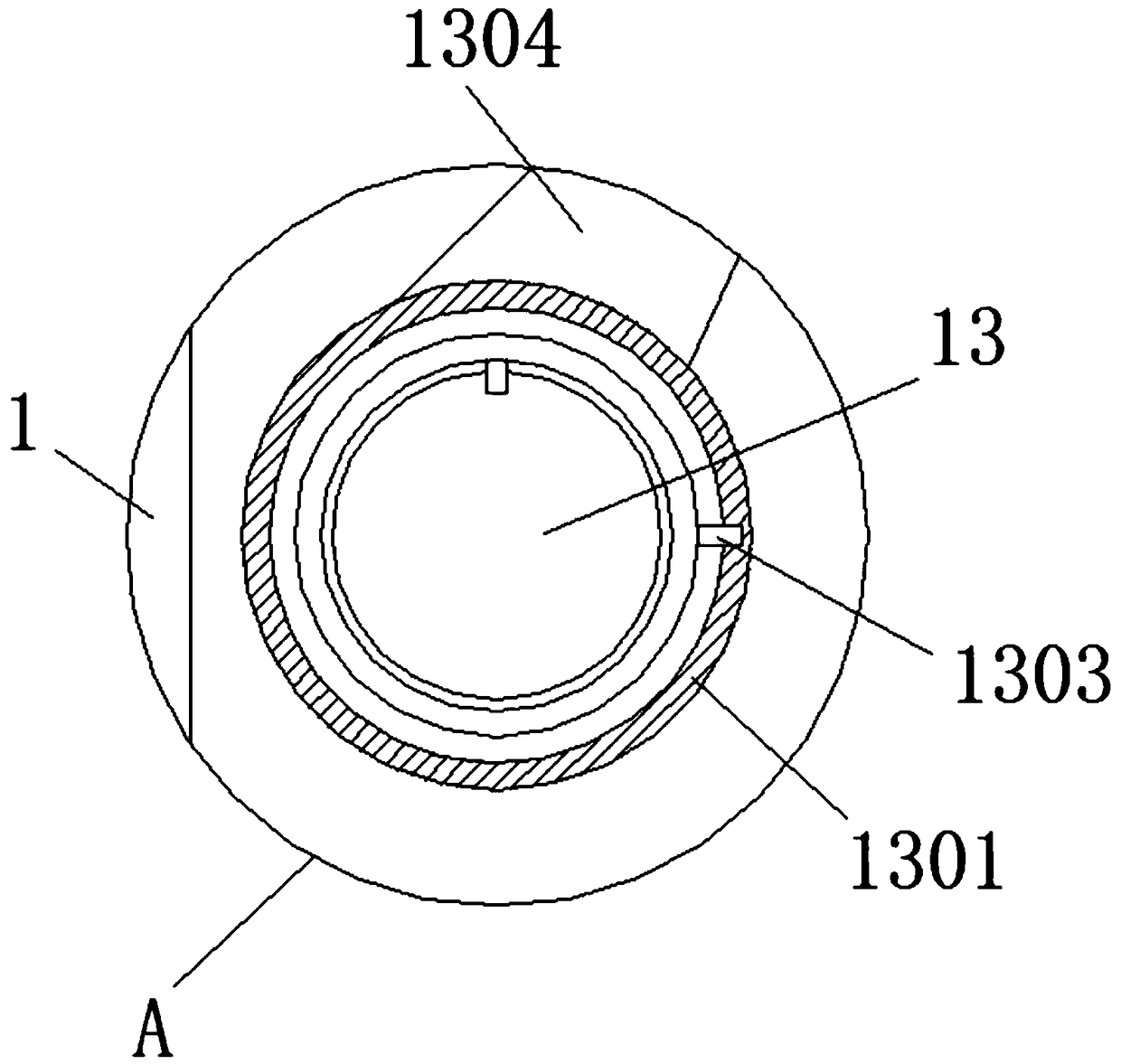 Binding strap device convenient to store for transfusion