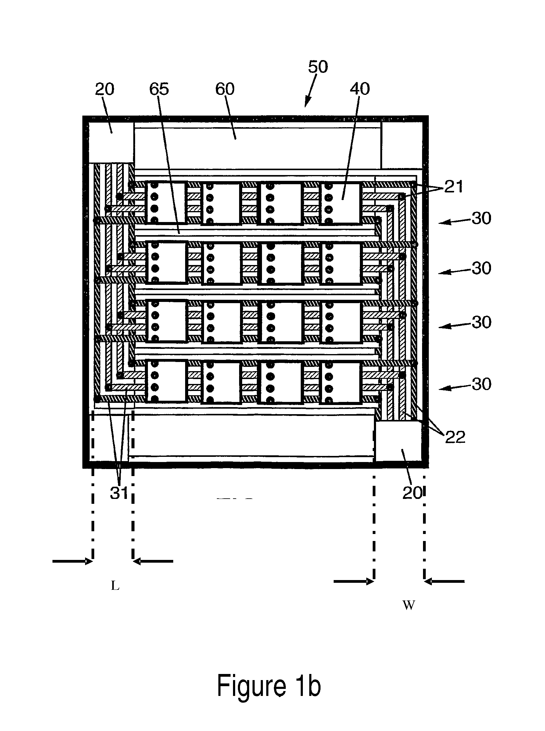 Tiled display and method of assembling same