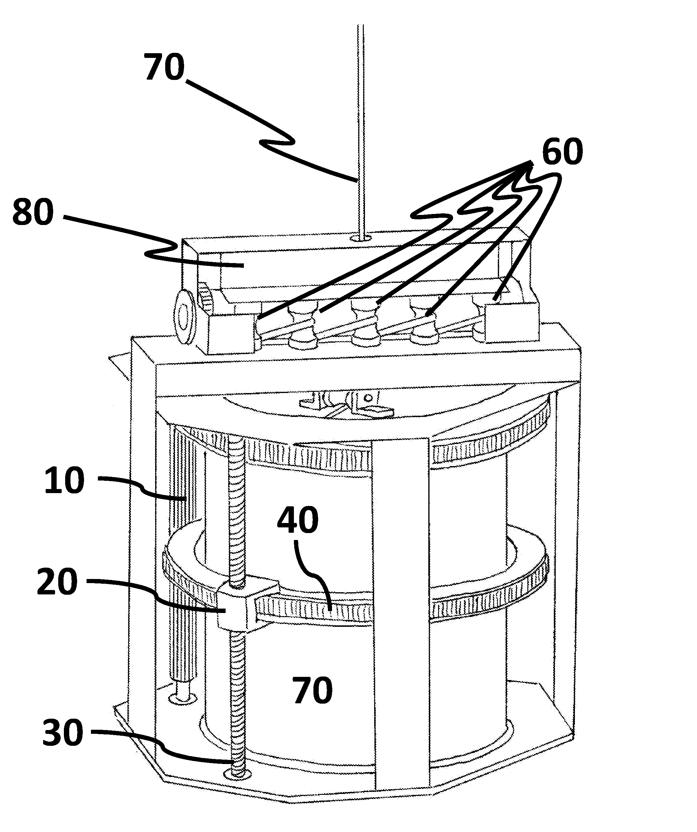 Orbital winch