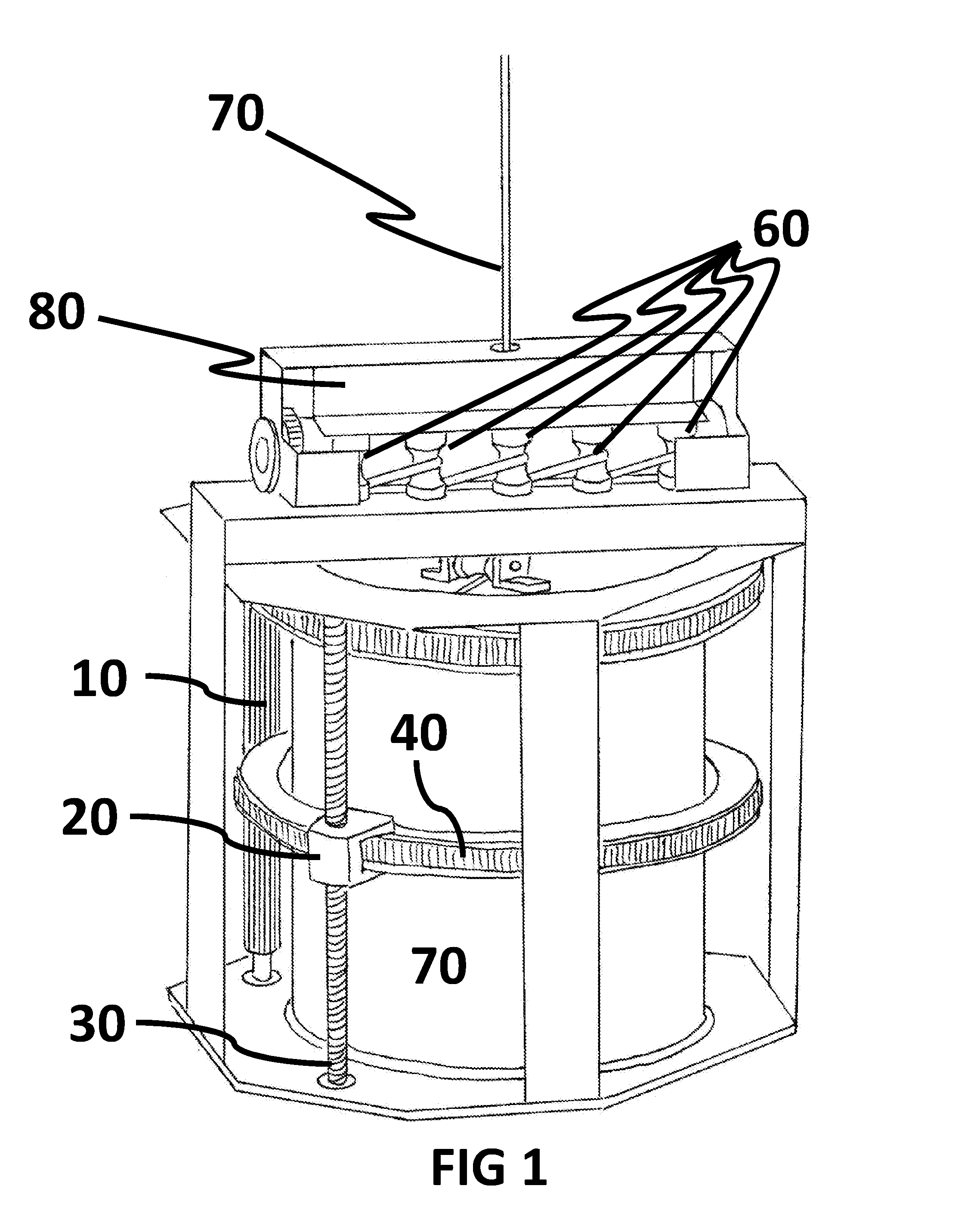 Orbital winch