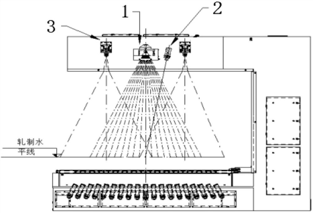 Temperature compensation method and device for improving detection precision of ray type thickness gauge