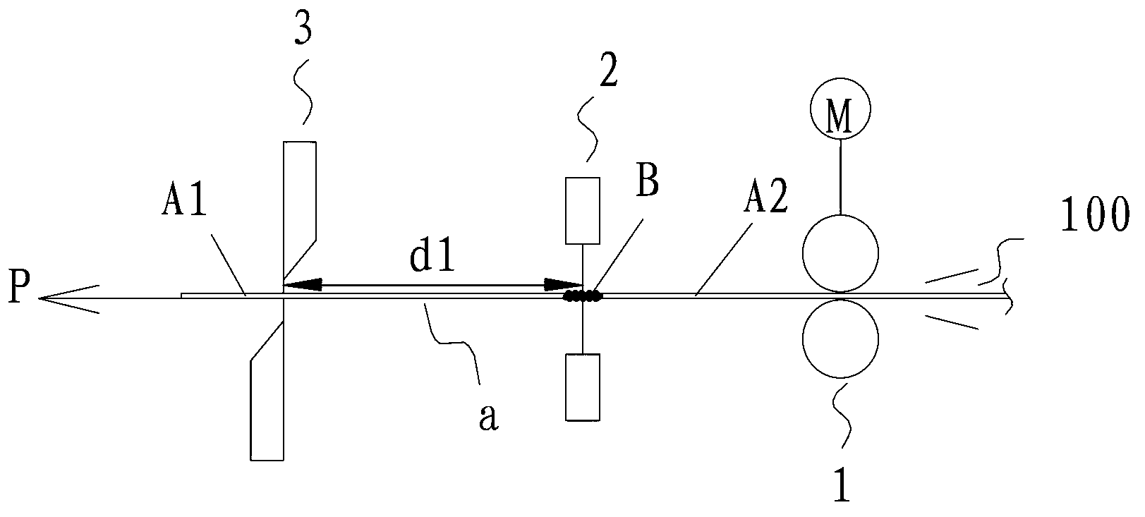 Receipt paper cutting control device and receipt drawing machine