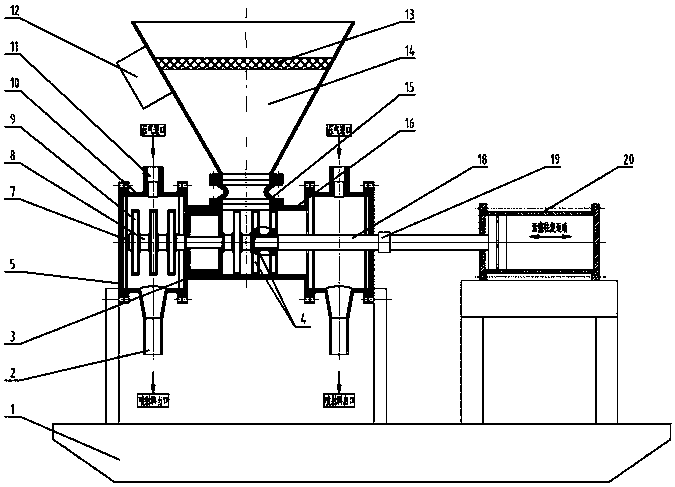 Sealed wet spraying machine