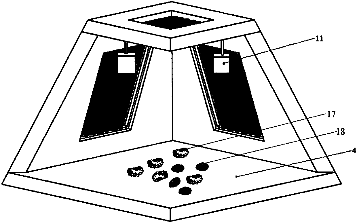 Enhancement-type artificial fish reef device for protecting and promoting growth of juvenile fish