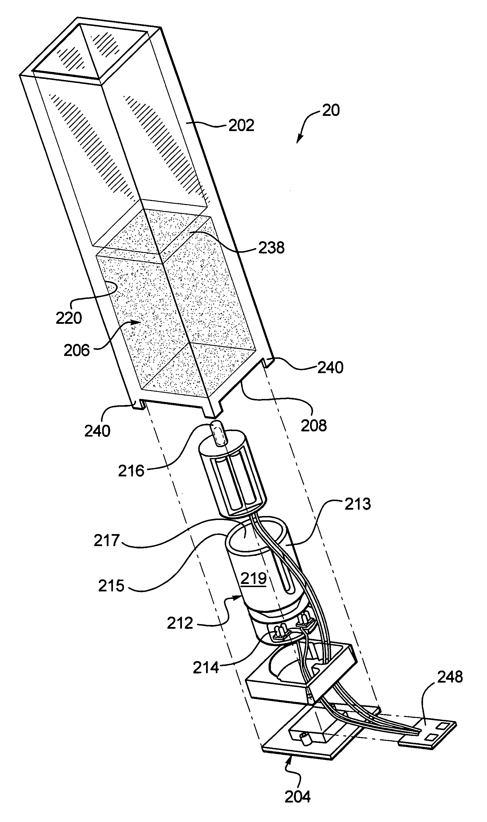 Color changing light object and user interface for same