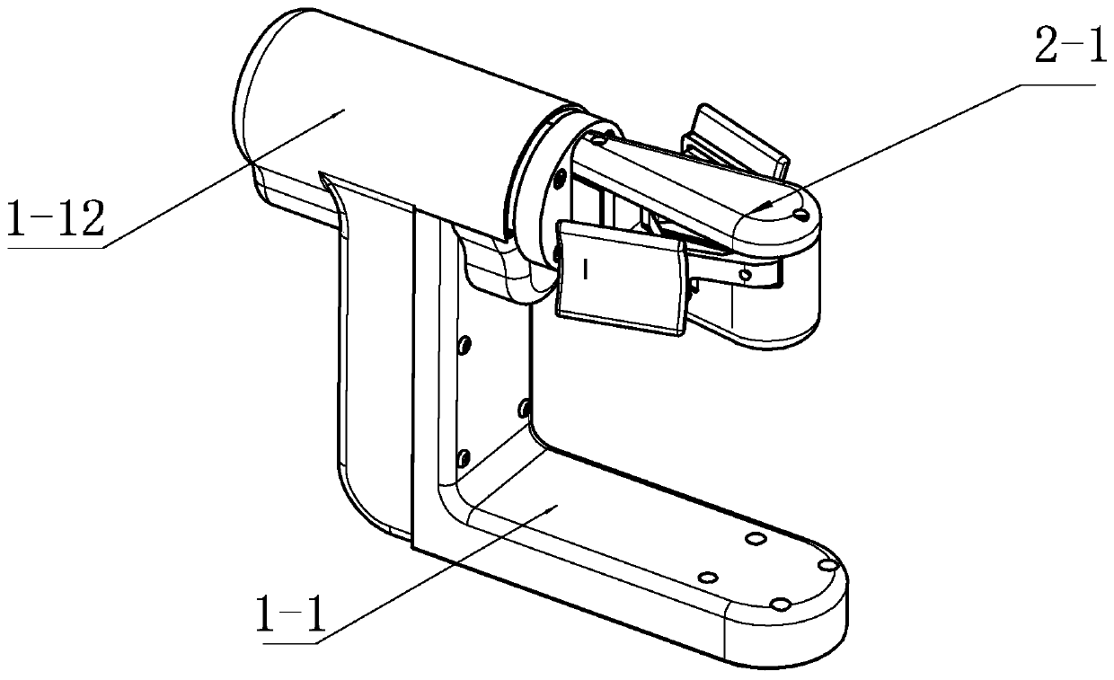 Seven-freedom-degree main operating handle for surgical robot