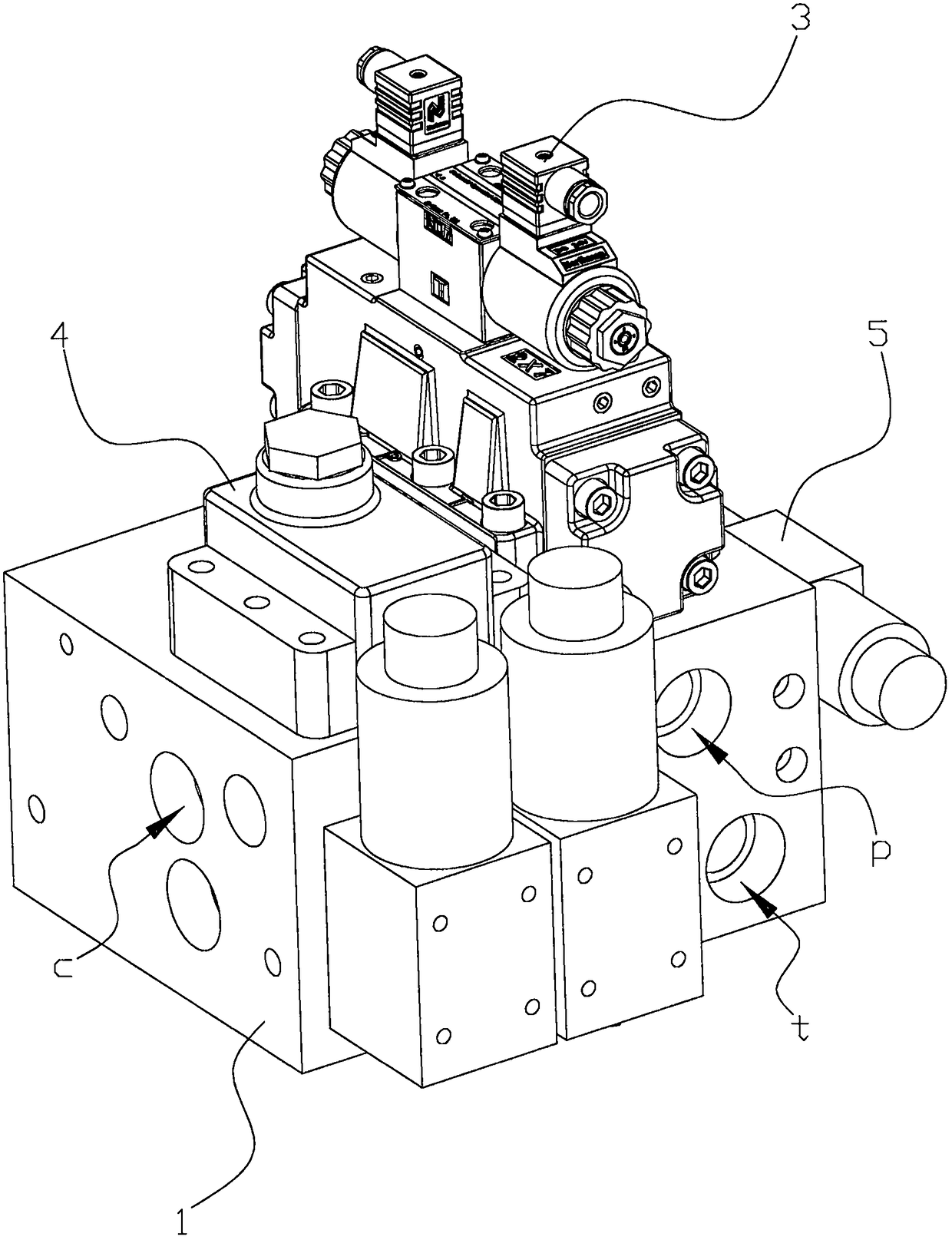 Oil circuit locking device