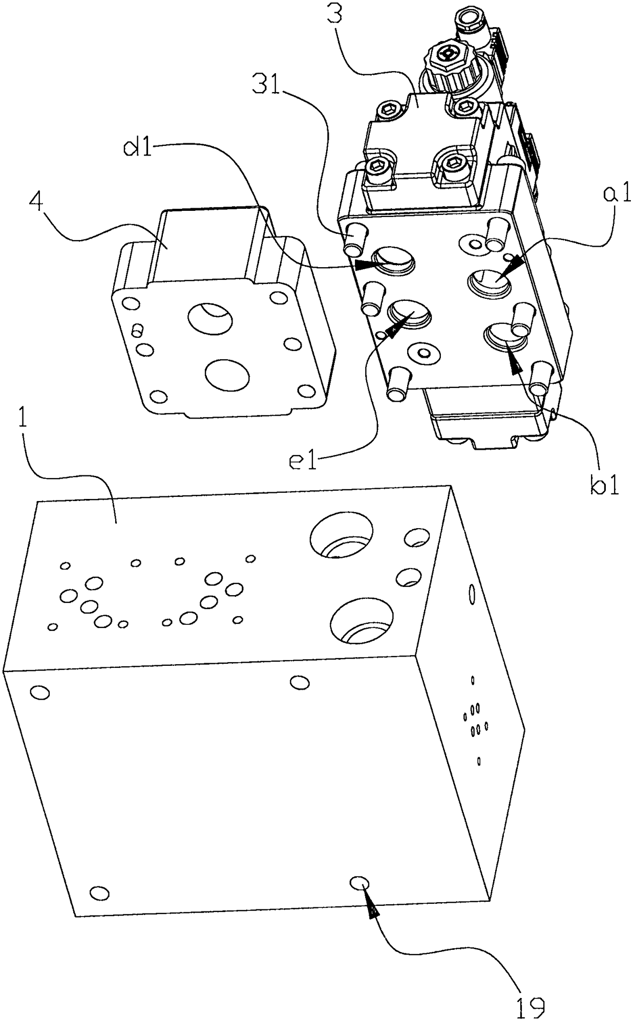 Oil circuit locking device