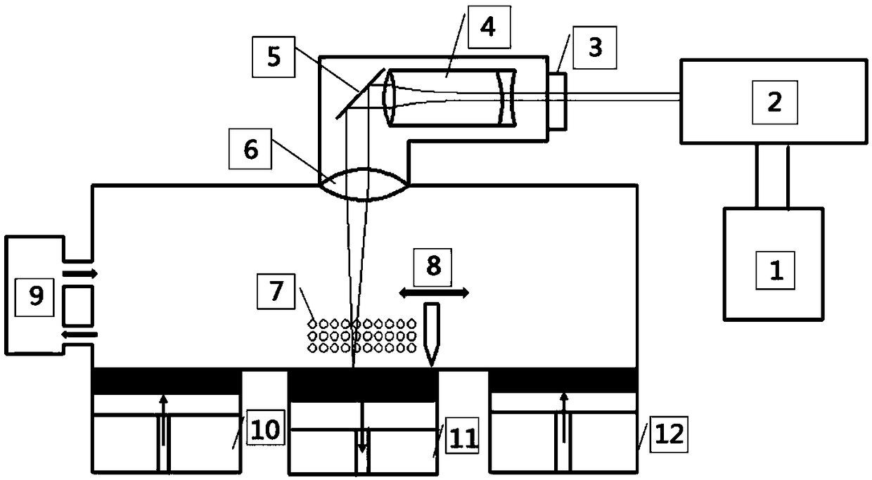 Metal part grafting printing method