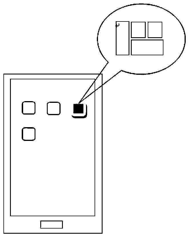 Application start method and intelligent terminal equipment provided with touch screen