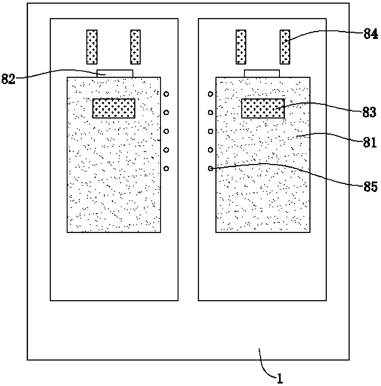 Intelligent double mattress