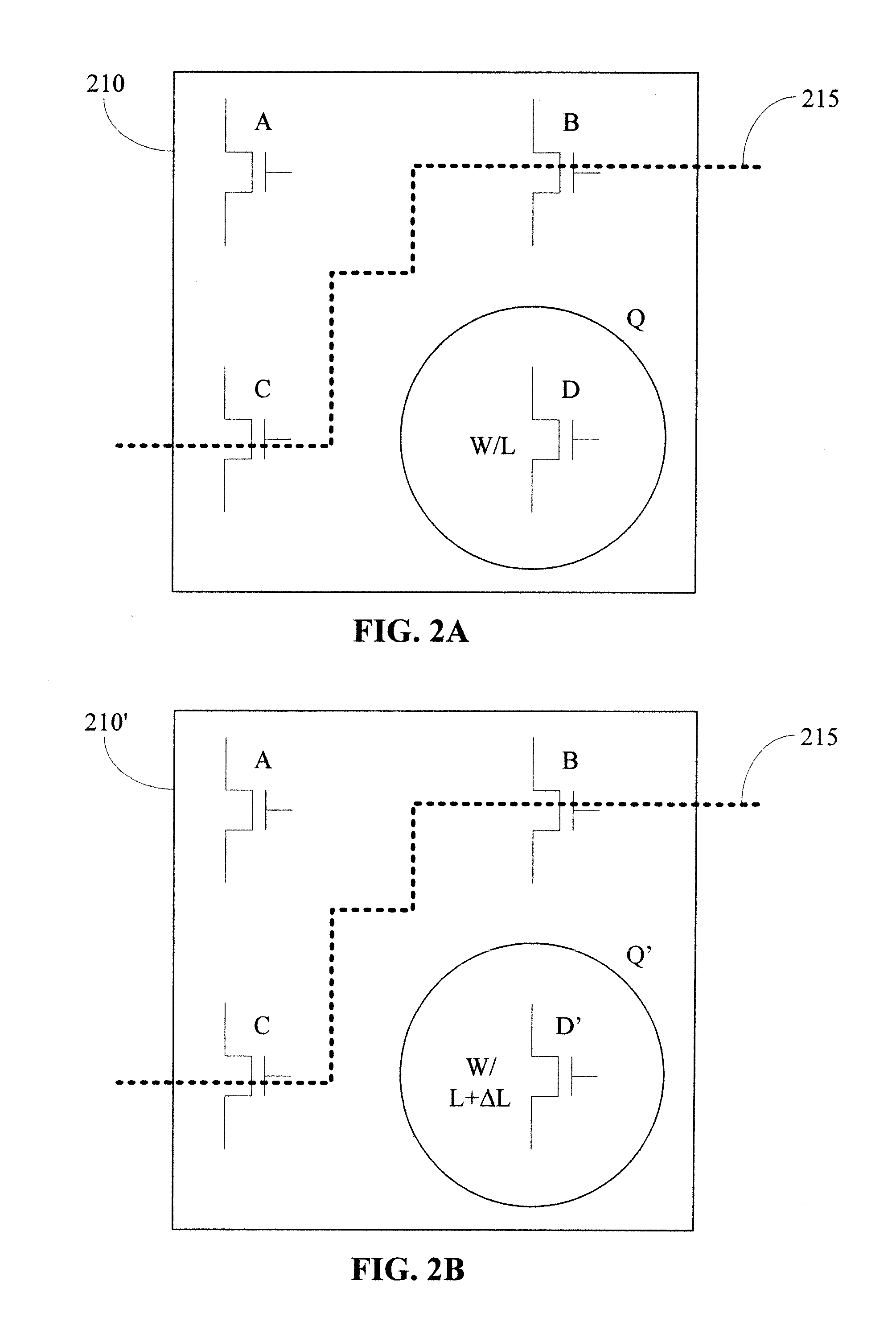 Standard cells having transistors annotated for gate-length biasing