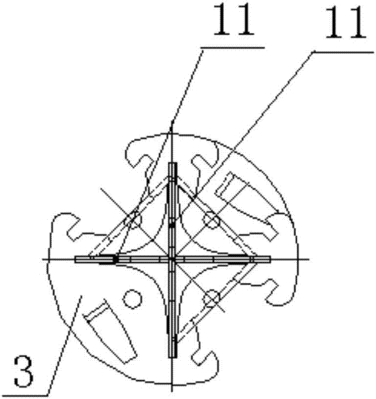 Mica sheet skeleton