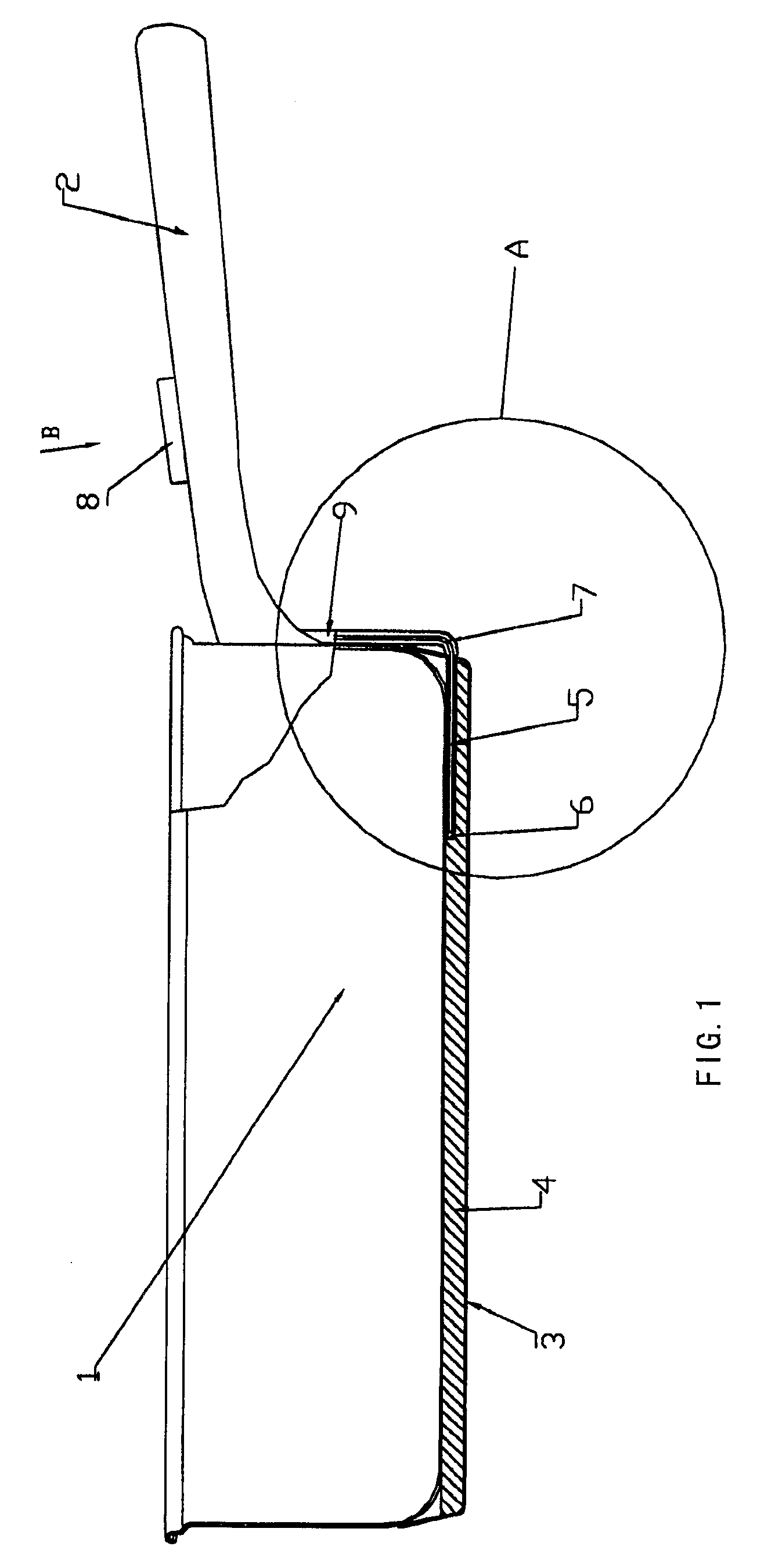 Cooking pan with temperature display