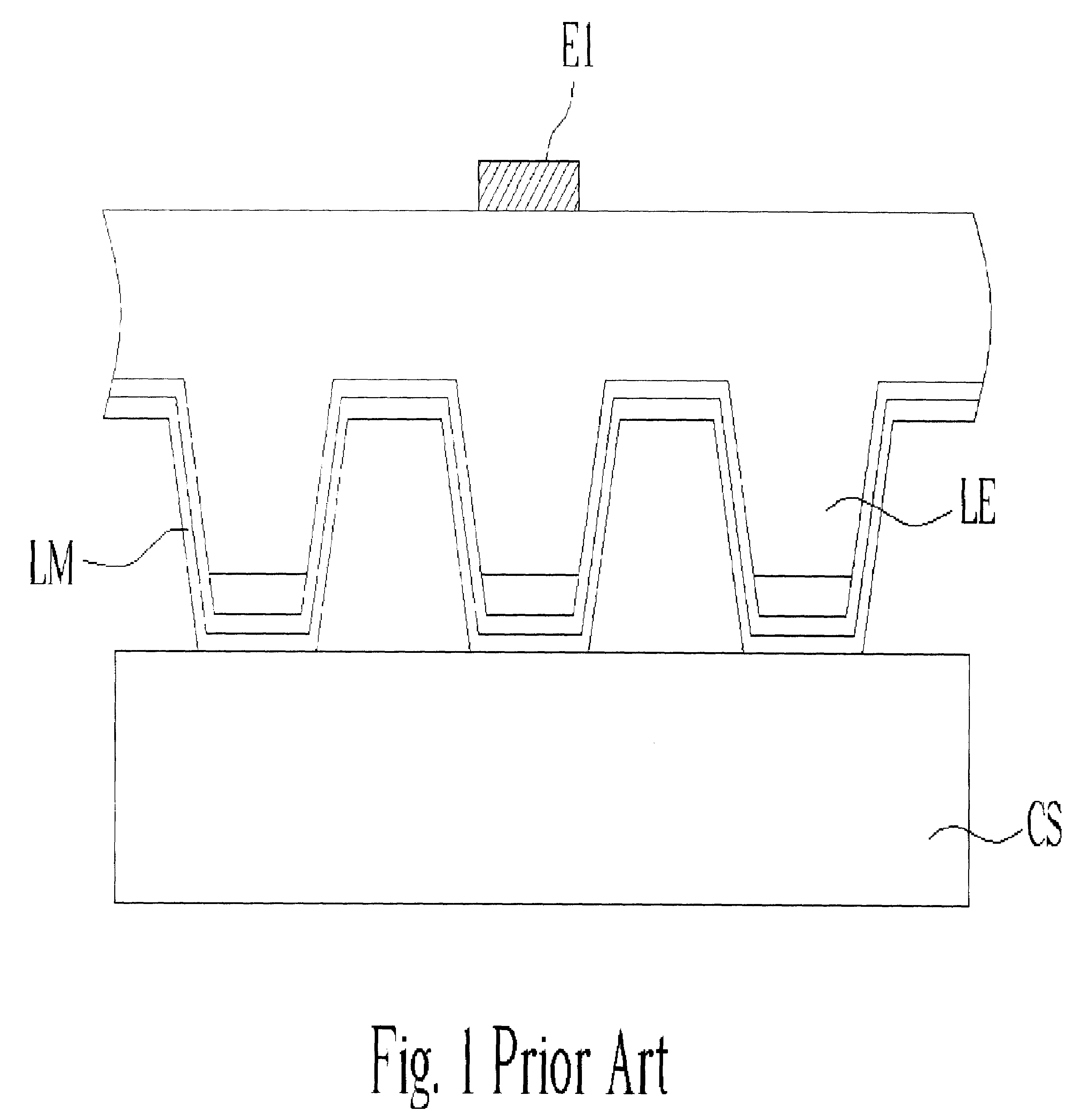 Light emitting device with a micro-reflection structure carrier